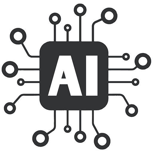 Simbolo dell'intelligenza artificiale con connessioni digitali